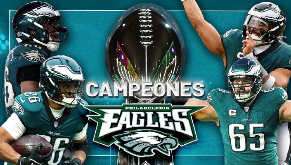 Philadelphia Eagles se coronan campeones del Super Bowl LIX con una victoria arrolladora sobre los Chiefs