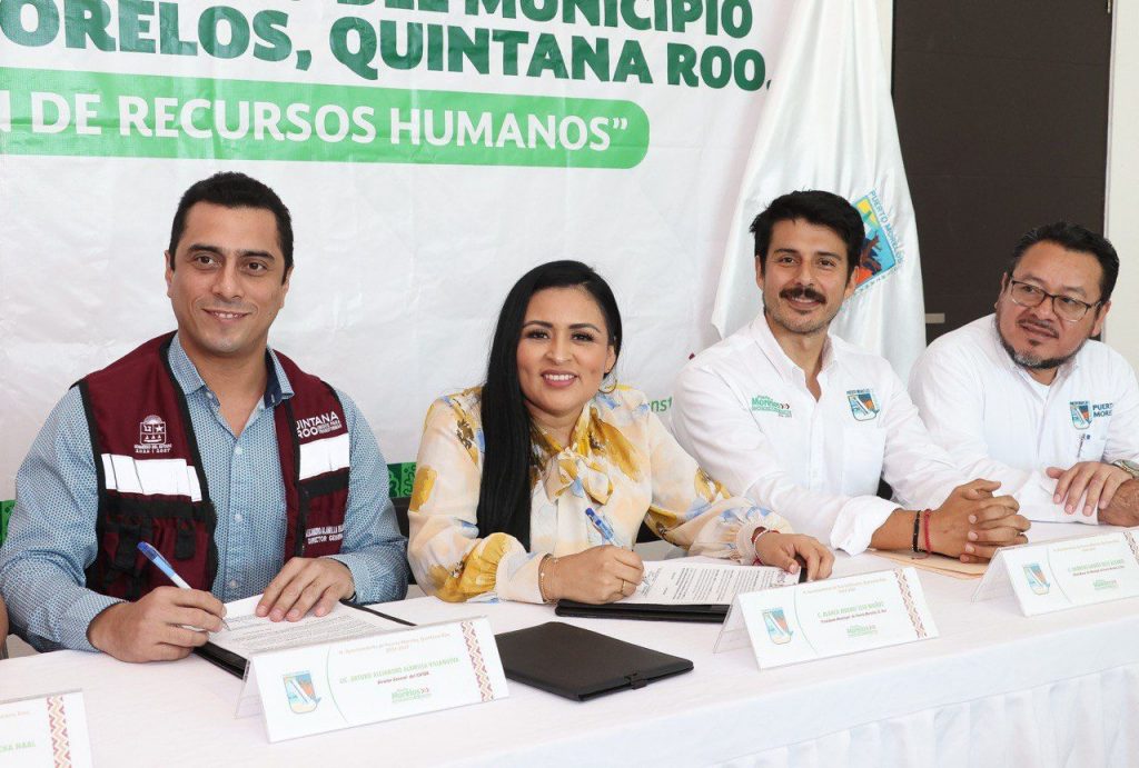 Fortalecen la profesionalización de servidores públicos de Puerto Morelos con convenio con ICATQR