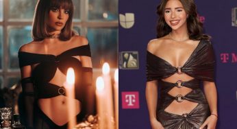 Acusan a Ángela Aguilar de copiar vestido de Belinda para Premios Lo Nuestro