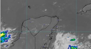 Intervalos de chubascos con lluvias puntuales fuertes en Quintana Roo