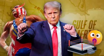 WWE lanza un luchador del Golfo de América, en una clara burla a Trump