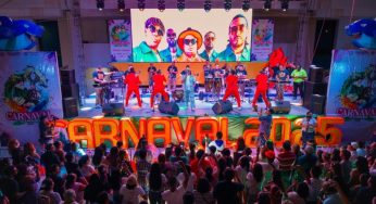 Noche mágica en Isla Mujeres con la espectacular “Noche de fuego” del Carnaval 2025