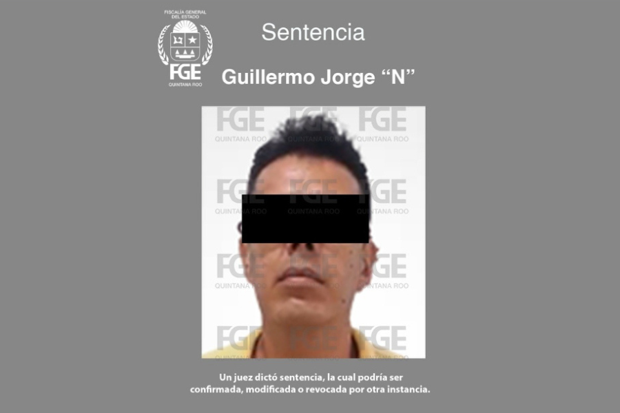Feminicida es sentenciado a 48 años de prisión en Playa del Carmen