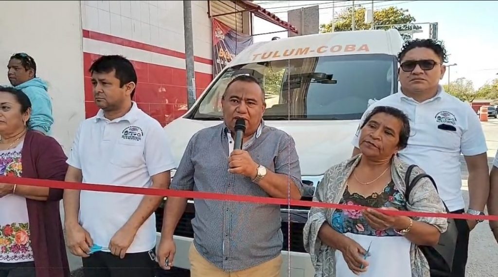 UNTRAC inaugura nueva ruta de transporte foráneo Tulum-Cobá