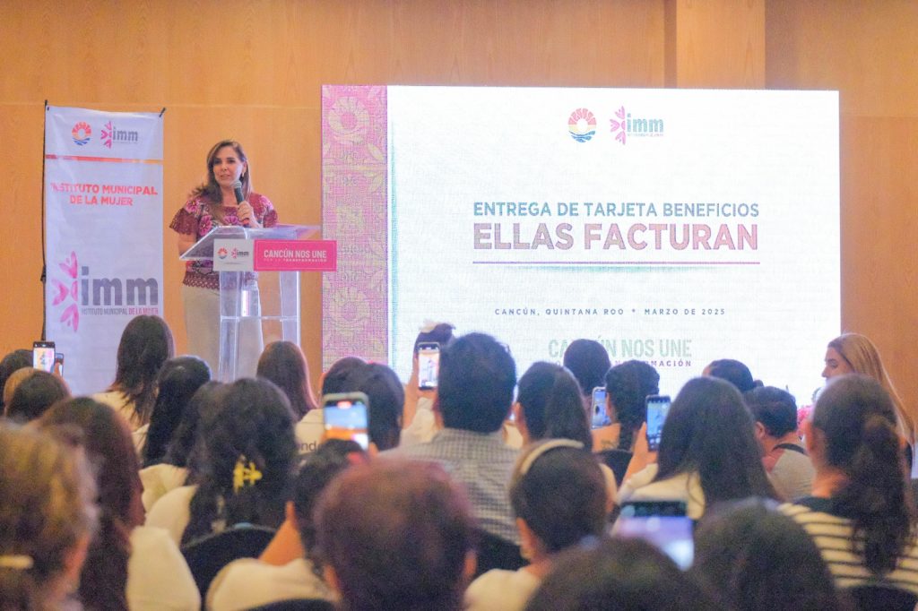 Mara Lezama impulsa en Cancún a mujeres emprendedoras con el programa “Ellas Facturan”