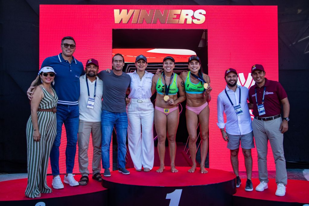 Playa del Carmen recibe con éxito el Tour Mundial de Voleibol 2025