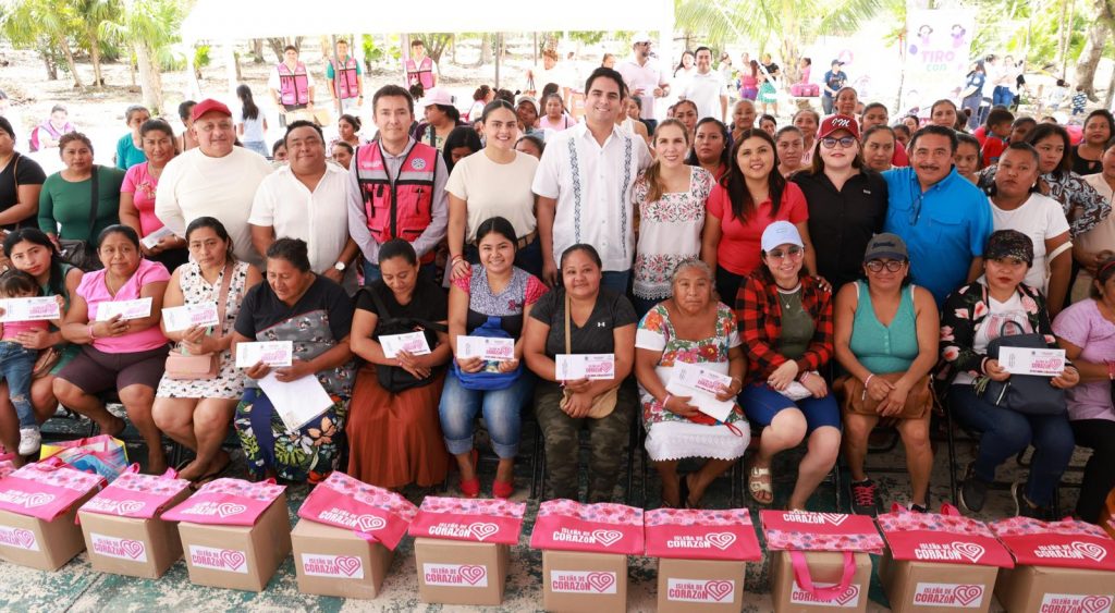 La comunidad de Francisco May se beneficia con el programa ‘Isleña de Corazón’