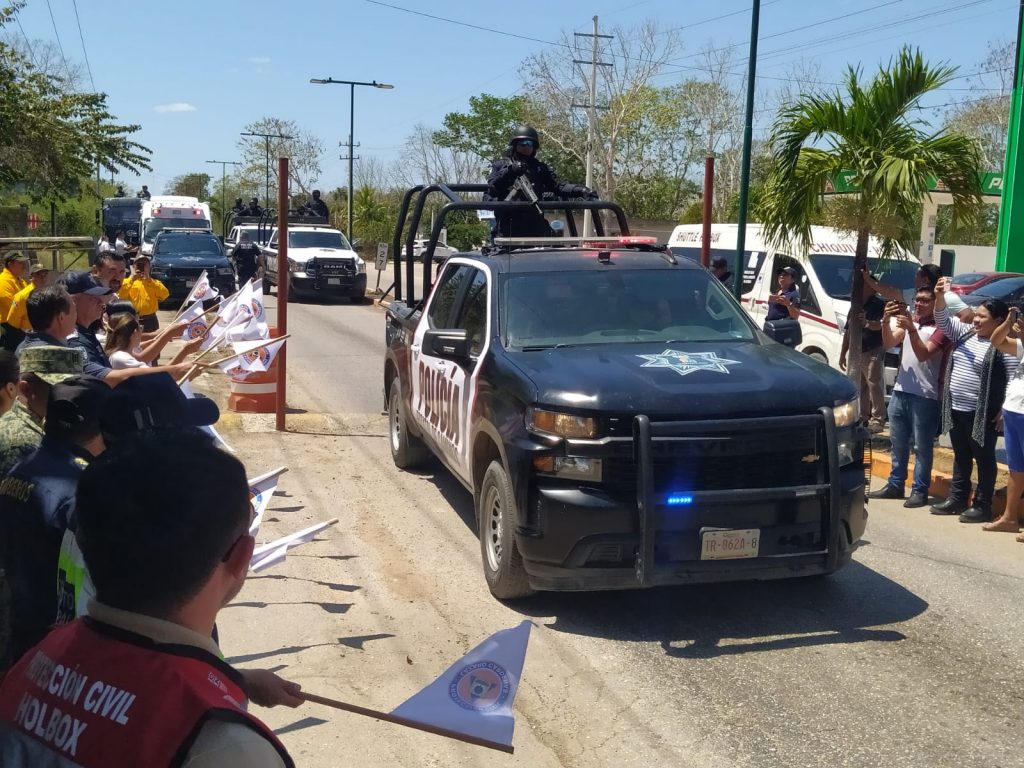 Autoridades dan banderazo al operativo de Semana Santa en Lázaro Cárdenas