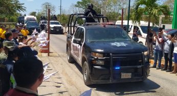 Autoridades dan banderazo al operativo de Semana Santa en Lázaro Cárdenas