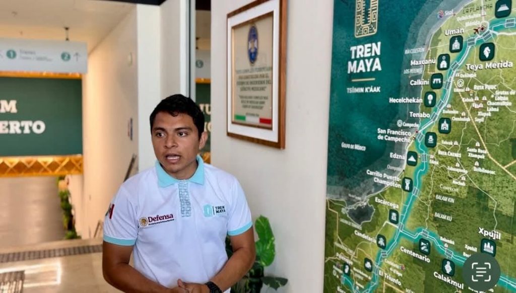 Refuerzan rutas del Tren Maya en Tulum ante afluencia turística por Semana Santa
