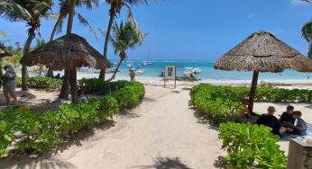 Actividades náuticas suspendida debido al mal tiempo en Akumal