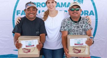 Respaldo al sector pesquero con la entrega del apoyo ‘Familia Pescadora’