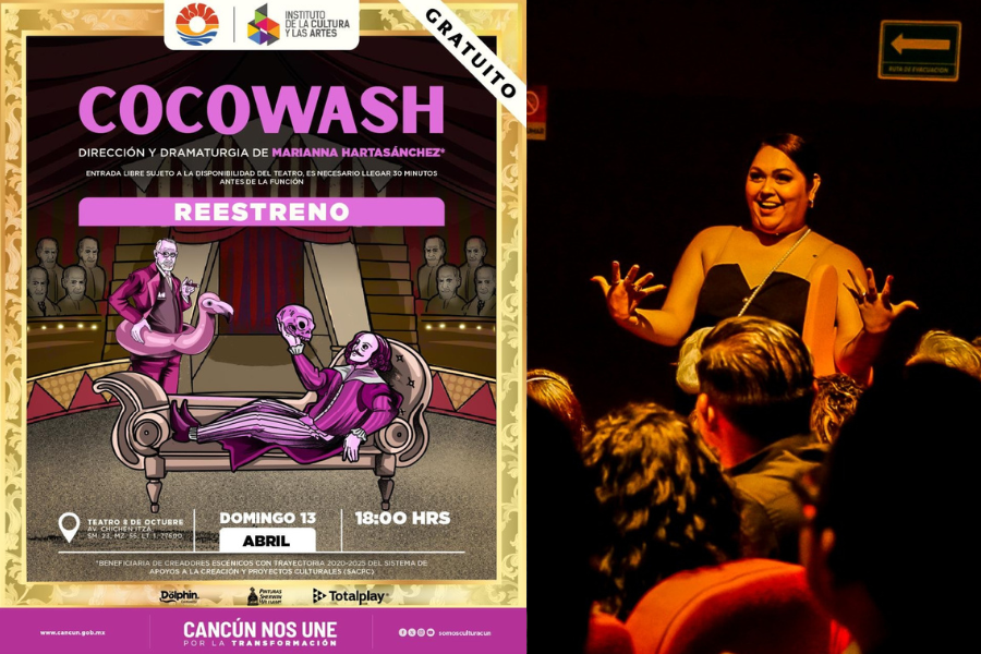 Regresa ‘Cocowash’, una obra de reflexión y carcajadas