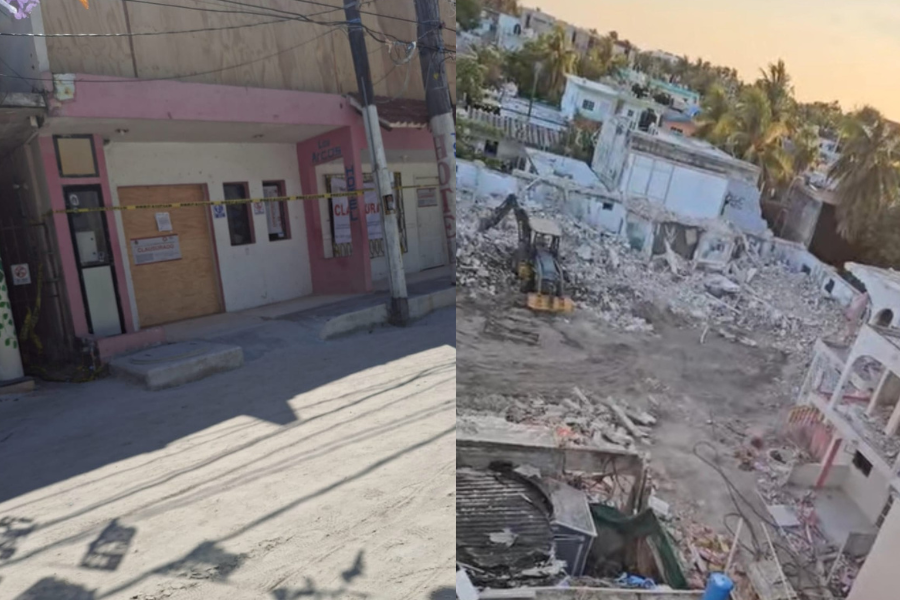 Divide a holboxeños clausura de obras de futuro supermercado