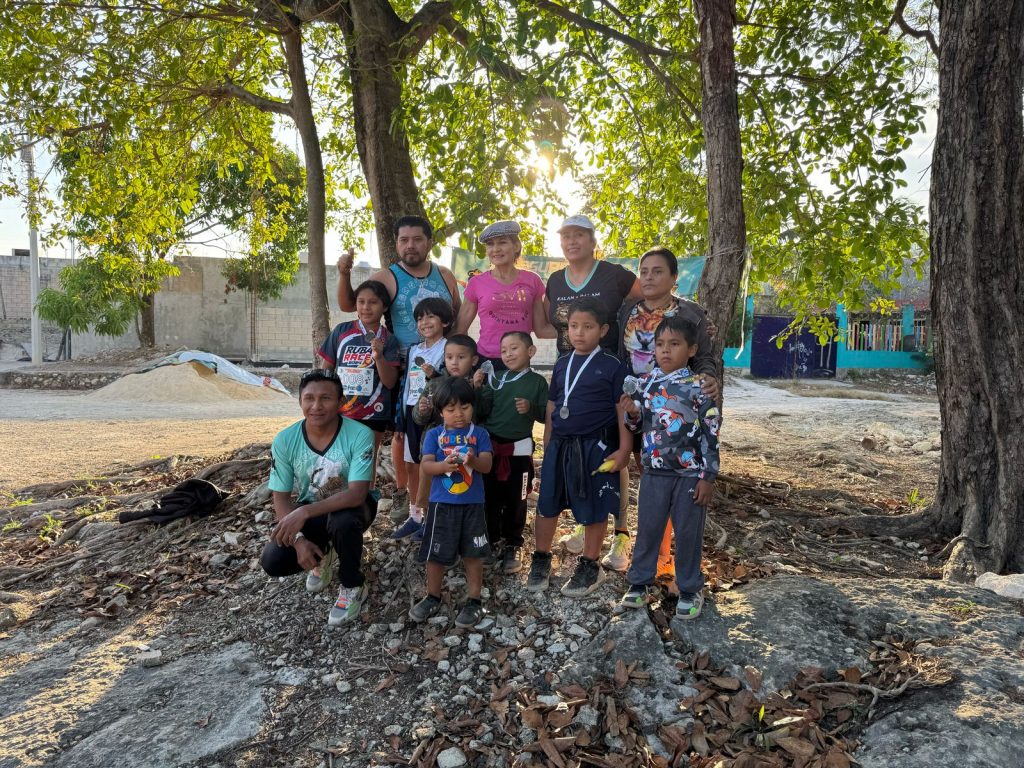 Con gran éxito realizan la segunda carrera infantil del serial organizado por Club Jaguares en Cancún