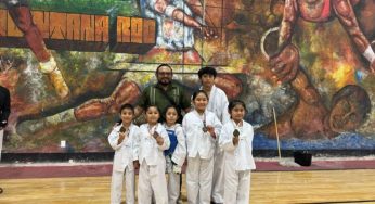 Taekwondo maya brilla con 8 medallas en la Copa Chetumal 2025