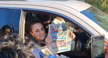 La presidenta Claudia Sheinbaum manda caluroso saludo a Don Miguel Cantón y su familia