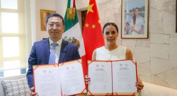Autoridades del gobierno chino, se reúnen con Ana Paty Peralta