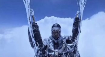 Parapentista chino sobrevive a vuelo extremo, alcanzó casi 9 mil metros