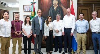 Mara Lezama y Wilfred Mohr analizan Centro de Saneamiento