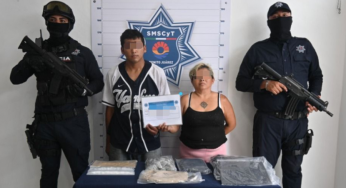 Detienen a dos personas por posesión de sustancias ilícitas en la SM 259
