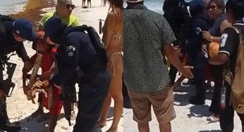 DIF Tulum brinda atención integral a menor rescatado en zona costera