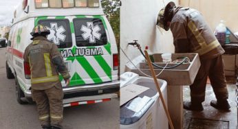 Explosión deja dos personas quemadas