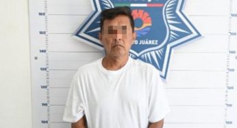 Hombre con arma blanca causó alarma en la SM 75