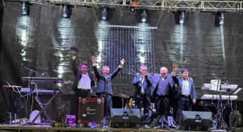 Se despiden Los Dixon con su última actuación musical en Tihosuco