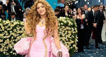 Shakira y su triunfal llegada a la Met Gala 2025