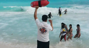 Cancún refuerza la seguridad en sus playas con escuadrón adicional de guardavidas