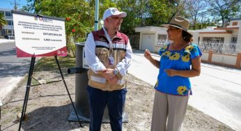 Mara Lezama encabeza histórica rehabilitación del drenaje en Chetumal: “Obras que sí cambian vidas”