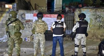 Cinco cateos simultáneos en cuatro municipios de Quintana Roo dejan dos detenidos y decomiso de drogas