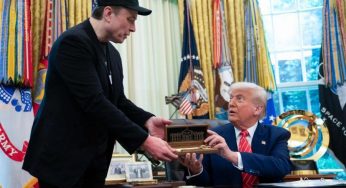 Trump despide a Elon Musk con la llave de oro de Estados Unidos