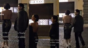 ¡Escándalo! Filtran video de Ángela Aguilar y Christian Nodal en Roma antes de revelar su relación