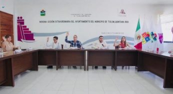 Aprueba Cabildo de Tulum celebración del 17º aniversario del municipio