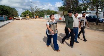Obras que dignifican: avanza la renovación de calles en Playa del Carmen