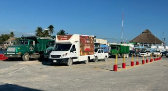 Piden regulación al acceso de unidades pesadas en Holbox