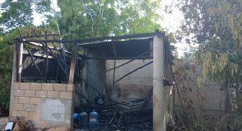 Corto circuito provoca incendio en casa de Nuevo Durango