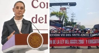 Sigue abierto el diálogo con la CNTE, dice claudia