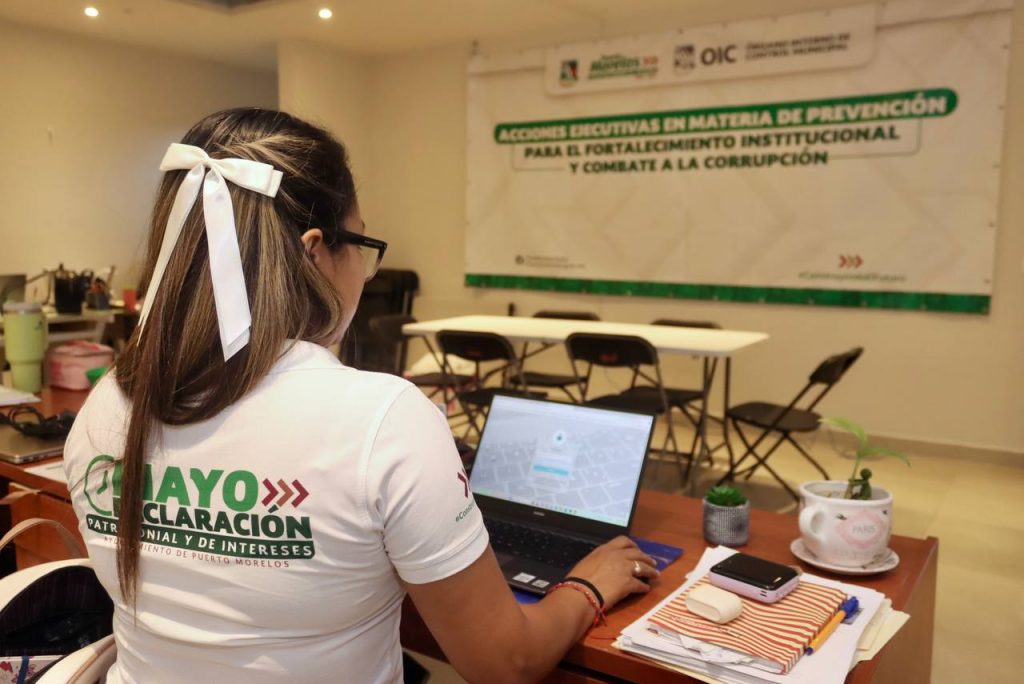 Puerto Morelos avanza con responsabilidad en la Declaración Patrimonial 2025