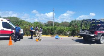 Muere atropellado al cruzar la carretera 307 sin paso peatonal