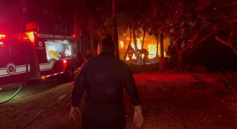 Bomberos controlan incendio ubicado en la carretera perimetral del mar caribe