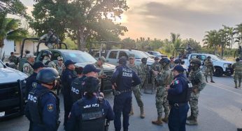 Elementos del Ejército llegan a reforzar la seguridad en Othón P. Blanco