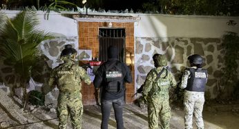 Cateos en Benito Juárez y Playa del Carmen dejan tres detenidos y decomiso de estupefacientes