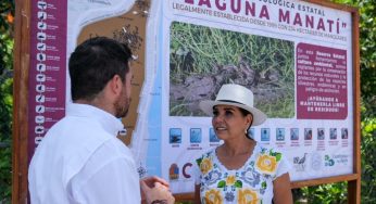Mara Lezama celebra la recuperación de la Laguna Manatí como símbolo de esperanza y acción ambiental colectiva