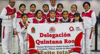 Niñas de FCP hacen historia en torneo nacional de fútbol escolar en Toluca