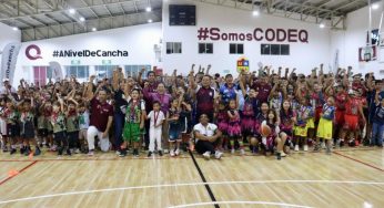 Premian a niñas, niños y jóvenes que compiten en Liga Formativa de Básquetbol CODEQ