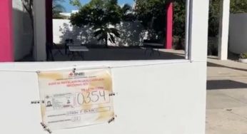 Cierre anticipado de casillas por balacera en colonia de Chetumal