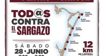 Cancún se une en la ‘Primera Limpieza Simultánea de Playas’